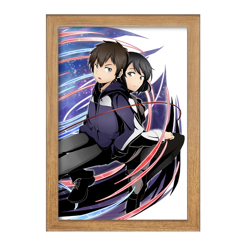 تابلو خندالو مدل تاکی تاچیبانا و میتسویا میامیزو انیمه یورنیم Your Name  کد 16282