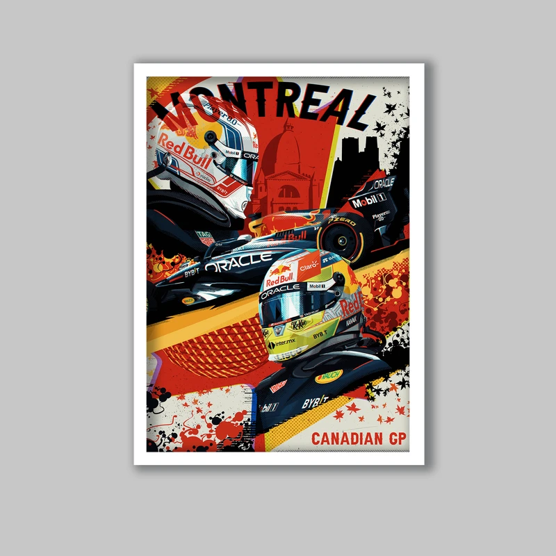 تابلو لیلیان طرح فرمول یک ردبول 2023 کد LA-G10318