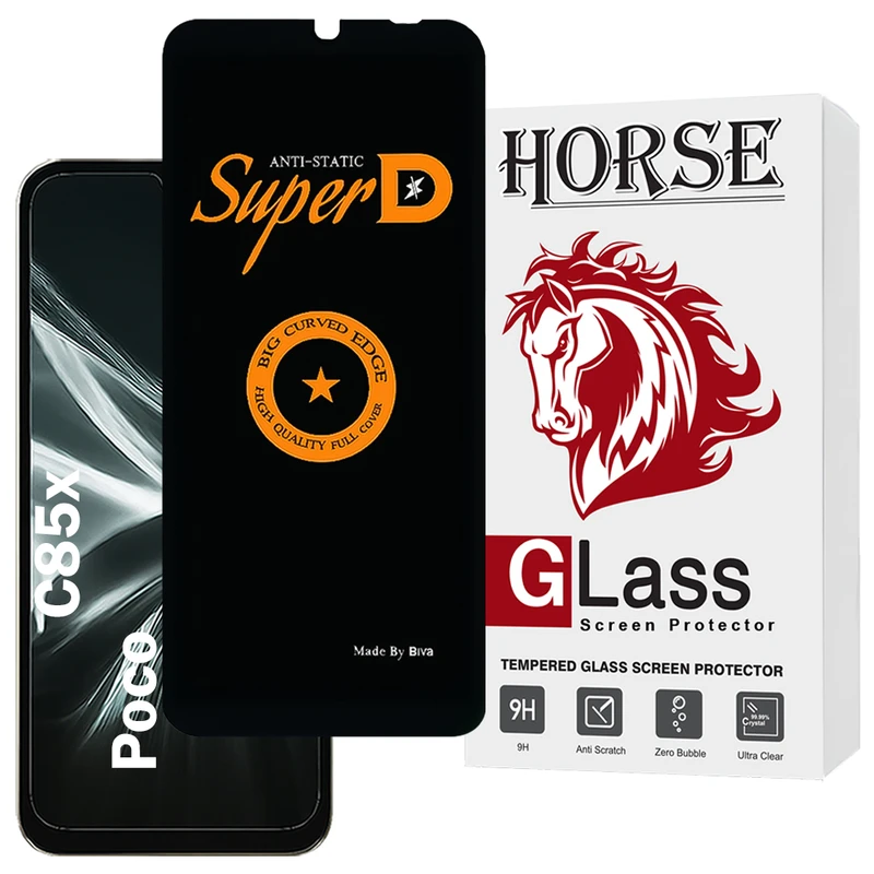 محافظ صفحه نمایش هورس مدل SUBIH20 مناسب برای گوشی موبایل شیائومی Poco C85x
