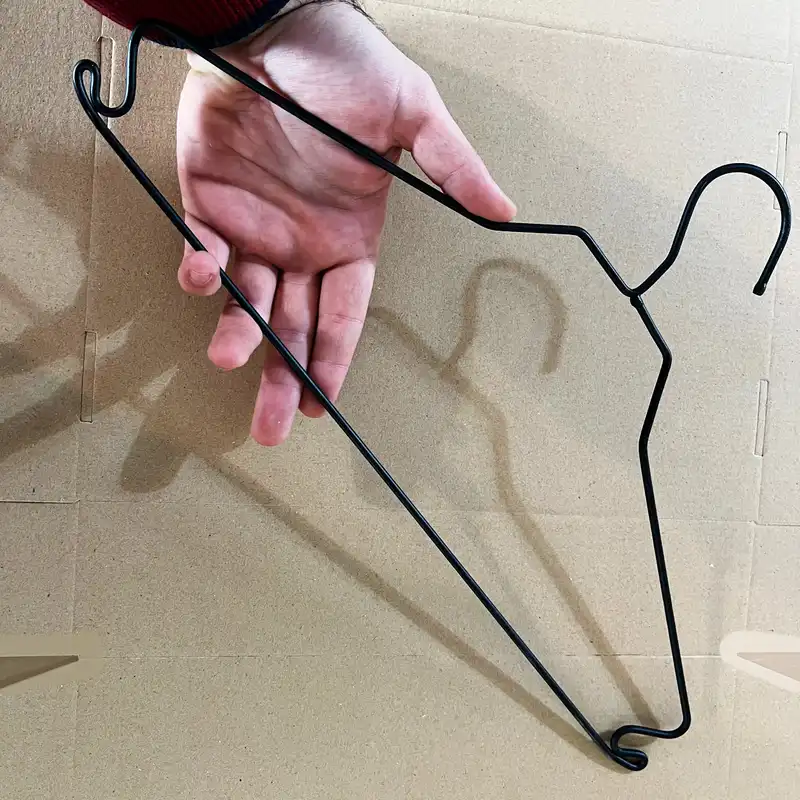 چوب لباسی ردفلاور مدل سناتور کد THICK بسته 6 عددی