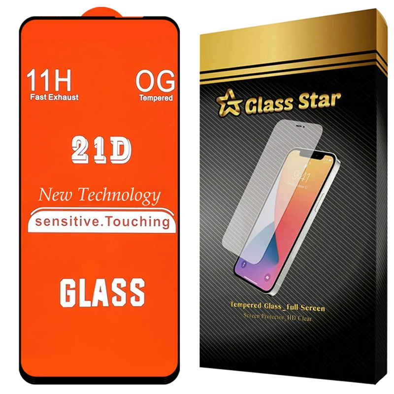 محافظ صفحه نمایش گلس استار مدل FULG30 مناسب برای گوشی موبایل شیائومی Redmi 12 4G / Redmi 12 5G / Redmi Note 13R 5G / Redmi 13 4G / Redmi 13 5G / Poco M6 Plus / بلک ویو Shark 8 4G