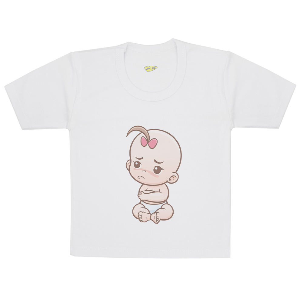تی شرت آستین کوتاه نوزادی کارانس مدل TSB-3086