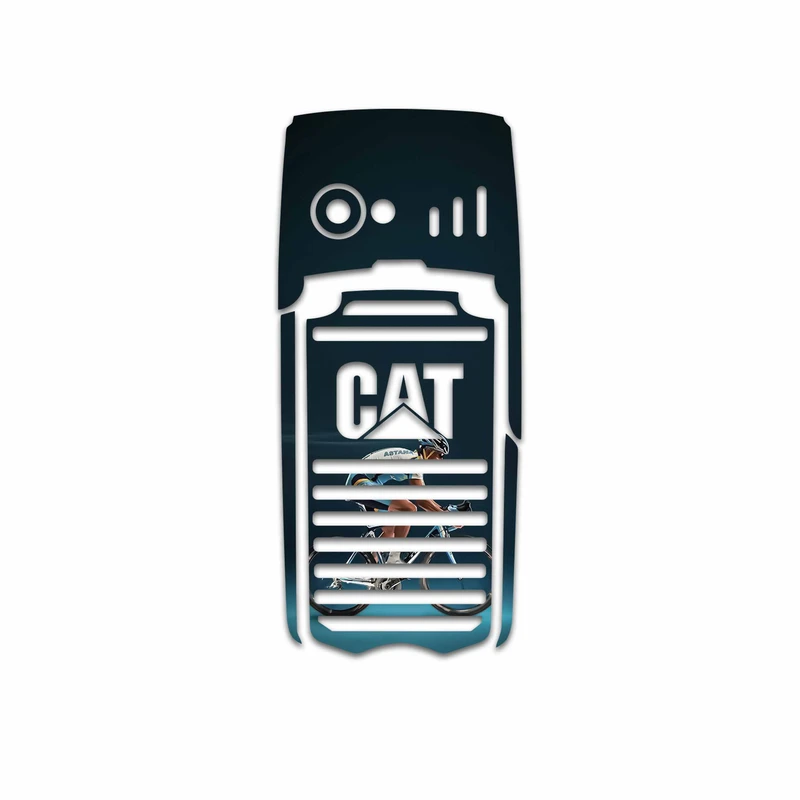 برچسب پوششی ماهوت مدل Road cycling مناسب برای گوشی موبایل کاترپیلار B25