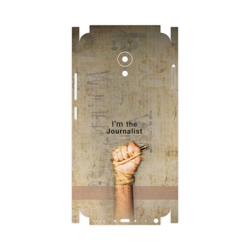 برچسب پوششی ماهوت مدل Journalist-FullSkin مناسب برای گوشی موبایل میزو M5