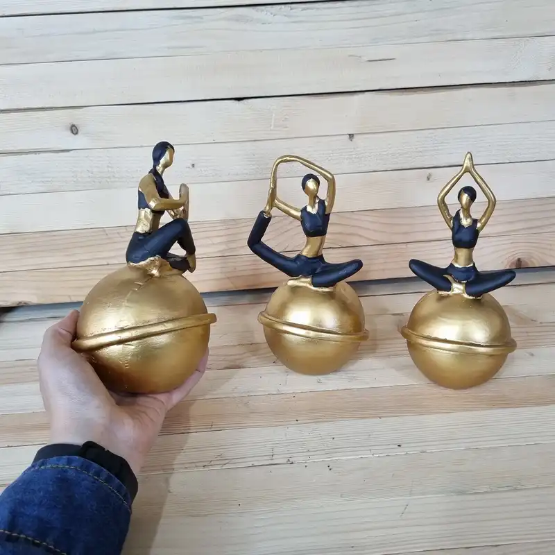 مجسمه مدل یوگا بسته 3 عددی