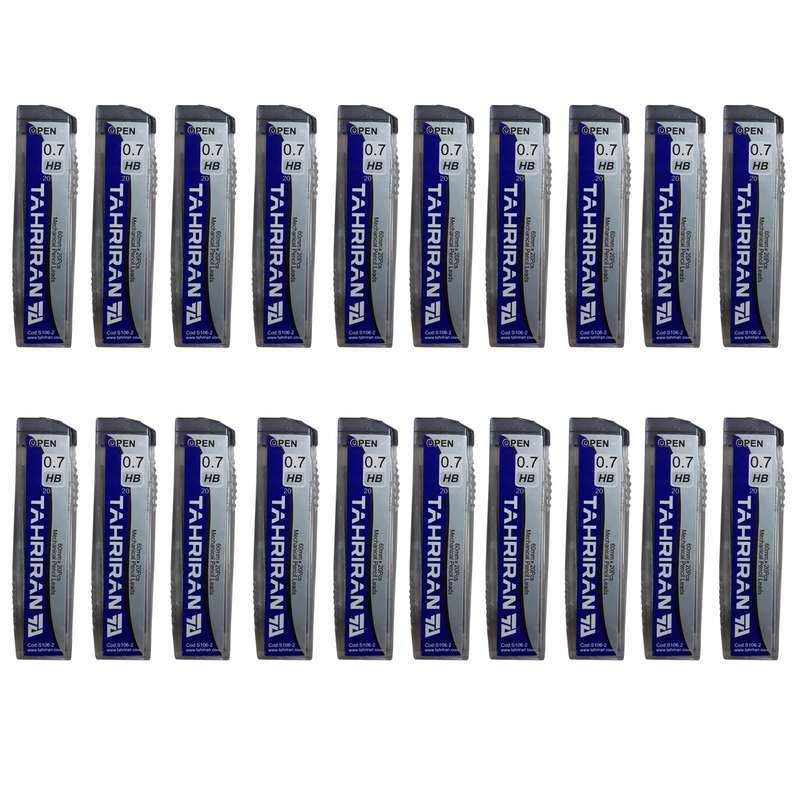 نوک مداد نوکی 0.7 میلی متری تحریران کد 136 بسته 20 عددی