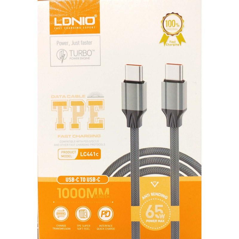 کابل USB-C  الدینیو مدل LC441c طول 1 متر