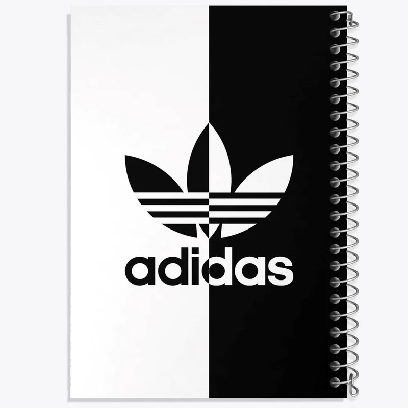 دفتر شطرنجی 50 برگ خندالو طرح آدیداس Adidas کد 23466