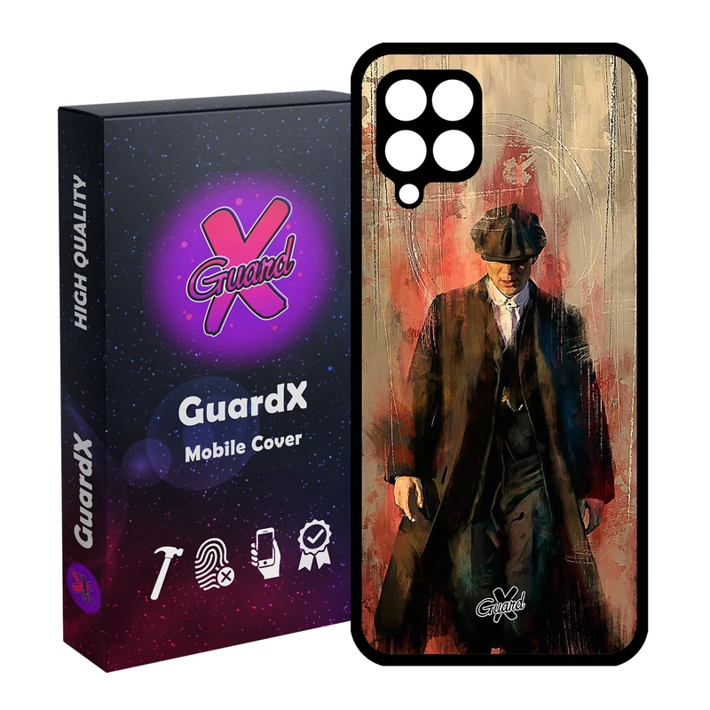 کاور گارد ایکس طرح Peaky Blinders مدل Glass10122 مناسب برای گوشی موبایل سامسونگ Galaxy A12