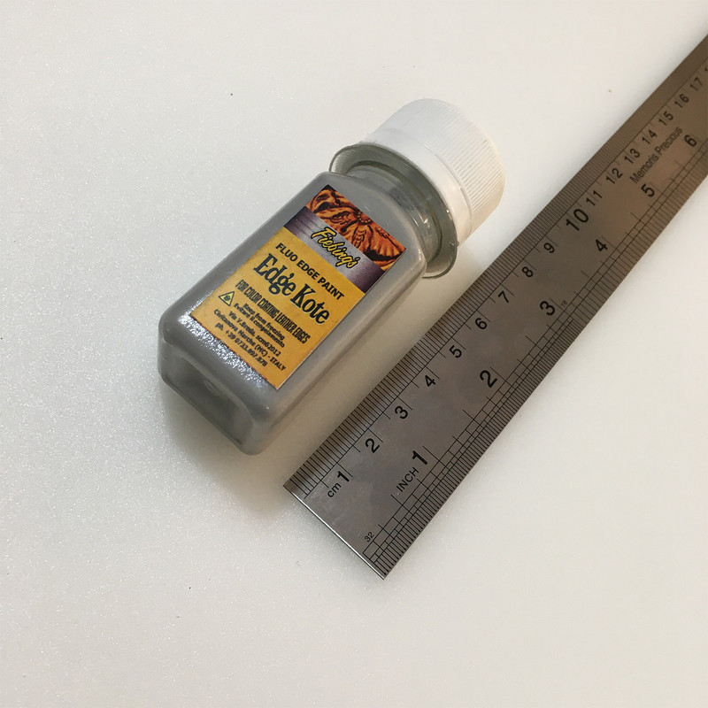 رنگ طوسی لبه چرم ادج کوت مدل EK-Grey-20 حجم 20 میلی لیتر