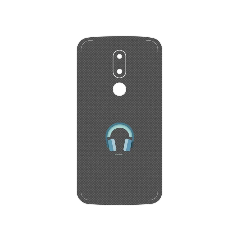 برچسب پوششی ماهوت مدل Minimal Headphone Icon مناسب برای گوشی موبایل موتورولا Moto M