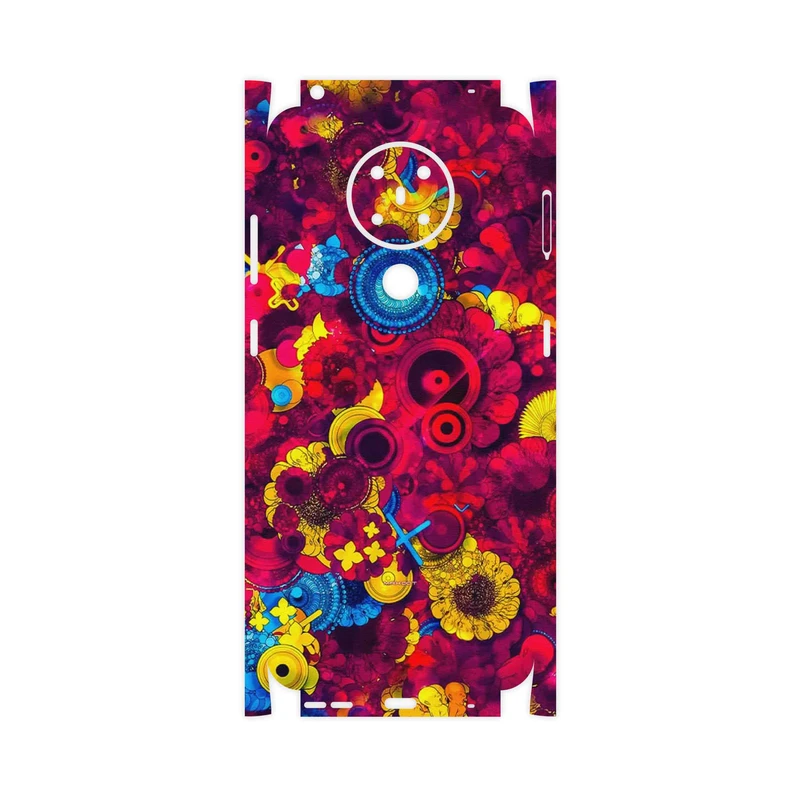 برچسب پوششی ماهوت مدل Vector Flower Garden Digital Art-FullSkin مناسب برای گوشی موبایل نوکیا 5.3