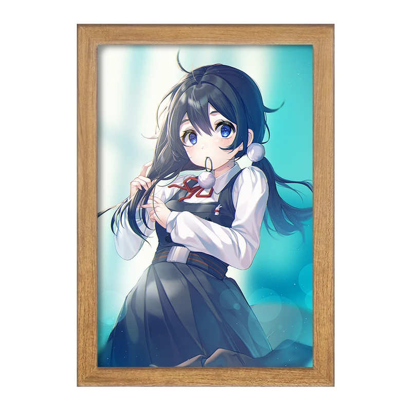 تابلو خندالو مدل کیتاشیراکاوا انیمه فروشگاه تاماکو Tamako Market  کد 22470