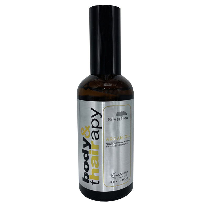 روغن آرگان سیلور تری مدل Body & Thairapy حجم 120 میلی لیتر
