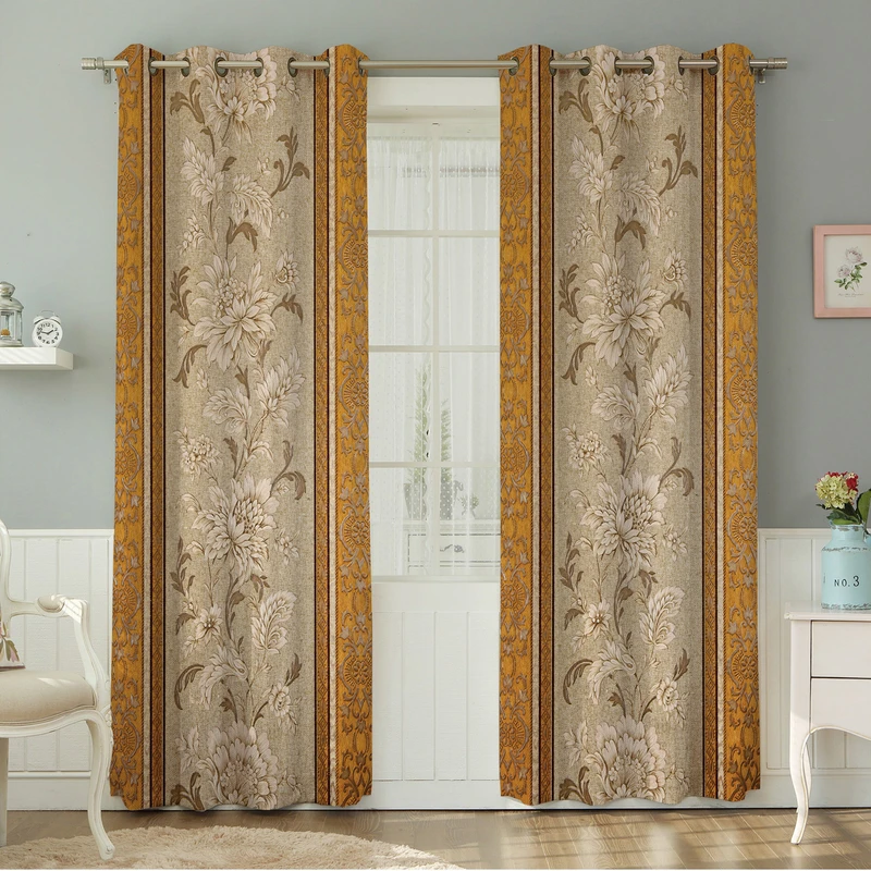 پرده نیروانا مدل مخمل کد 4466 سایز 140×280 سانتی متر