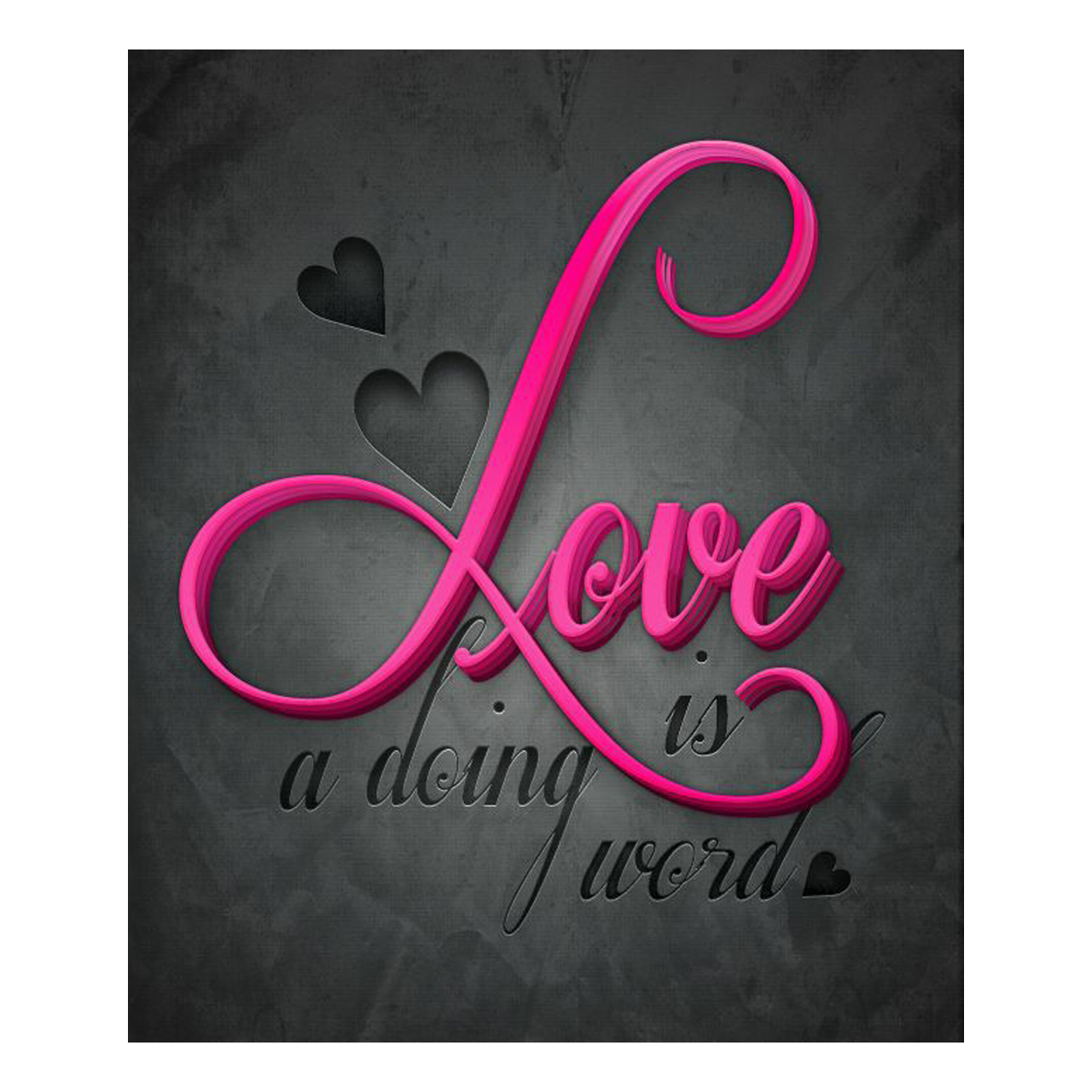 کارت پستال ماهتاب طرح LOVE کد 1611
