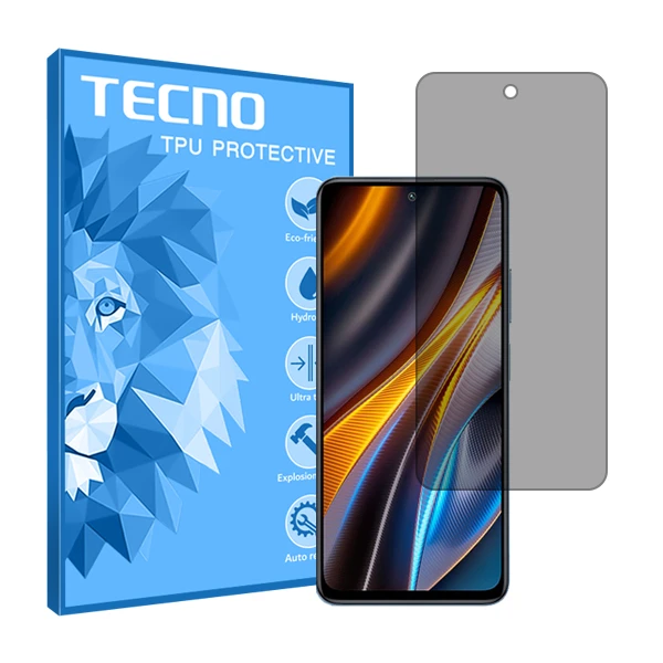 محافظ صفحه نمایش حریم شخصی تکنو مدل HyPRV مناسب برای گوشی موبایل شیائومی Poco X4 GT