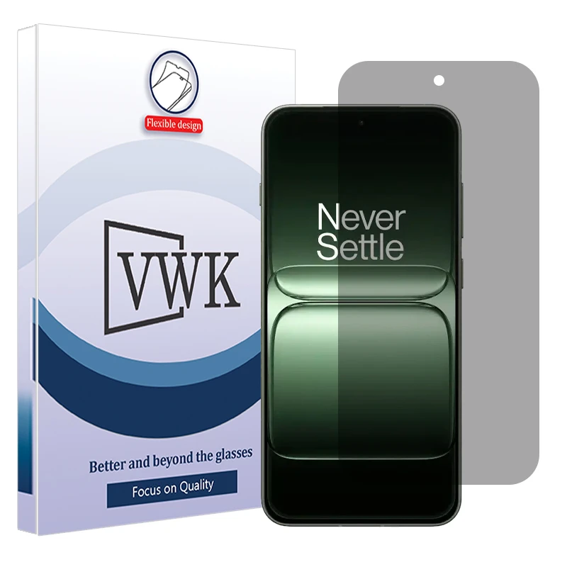 محافظ صفحه نمایش حریم شخصی وی دبلیو کی مدل Tough مناسب برای گوشی موبایل وان پلاس 13s 