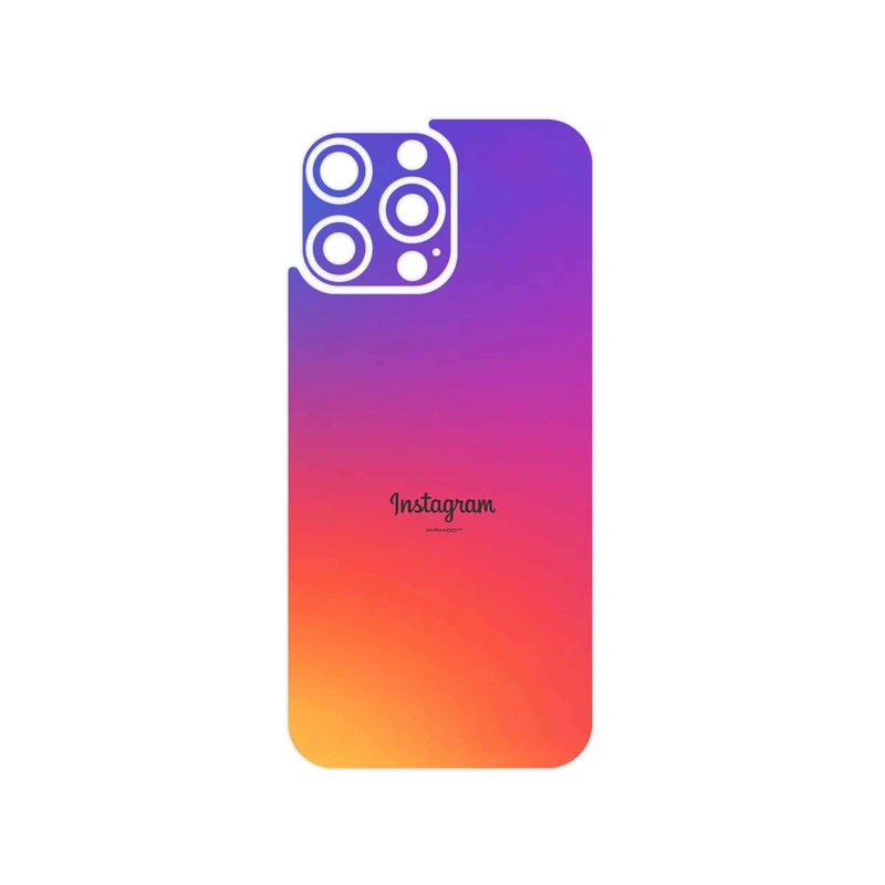 برچسب پوششی ماهوت مدل Instagram مناسب برای گوشی موبایل اپل iPhone 16 Pro Max