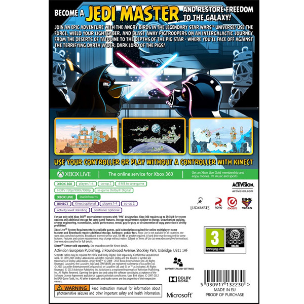 بازی Angry Birds Star Wars مخصوص Xbox 360
