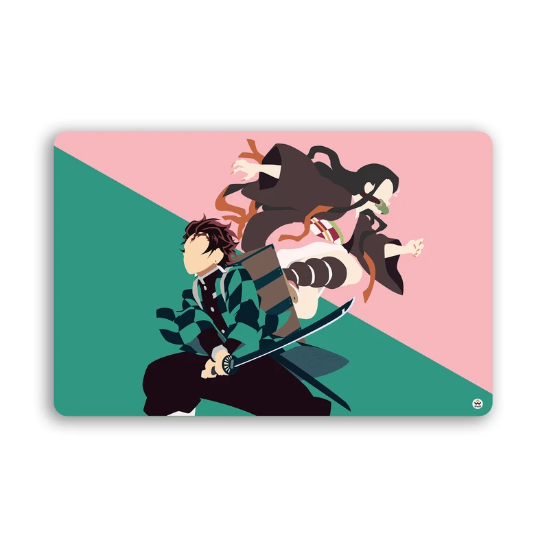 ماوس پد گیمینگ شادیت مدل Demon Slayer کد1038 سایز 37*24 سانتی متر