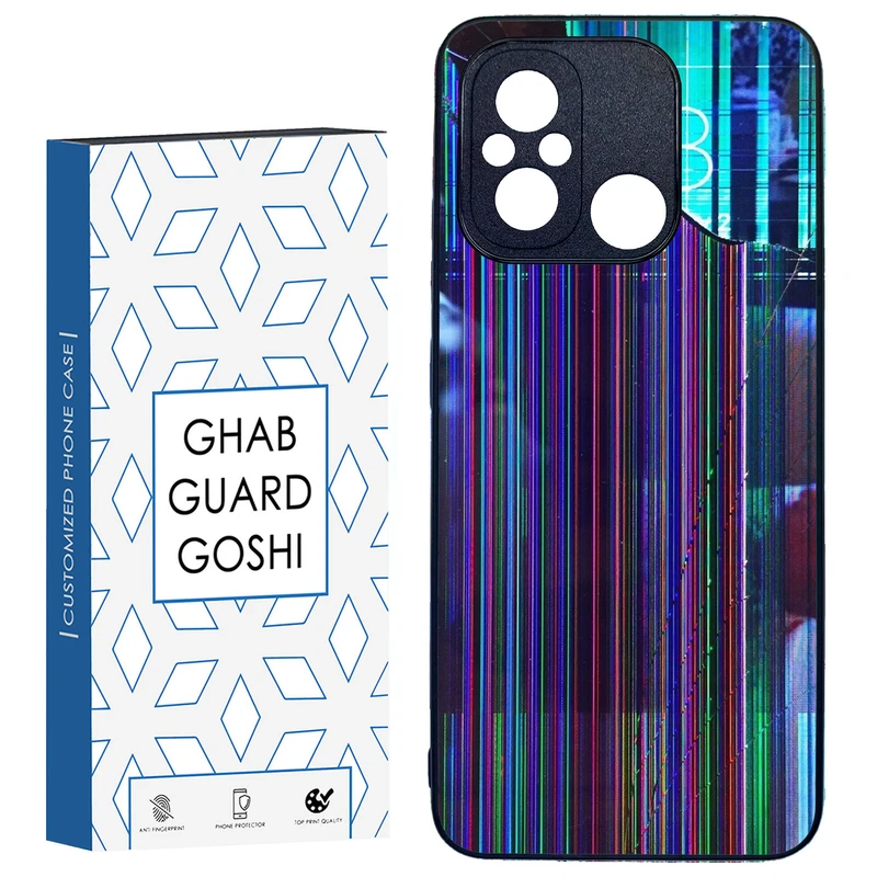 کاور قاب گارد گوشی طرح صفحه شکسته کد TPU-196 مناسب برای گوشی موبایل شیائومی REDMI 12C / POCO C55