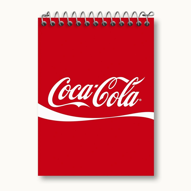 دفتر یادداشت 50 برگ خندالو مدل کوکاکولا Coca-Cola کد 6205