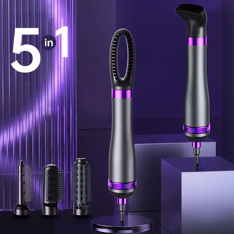 سشوار برس دار حالت دهنده مدل 5in1 Art Design