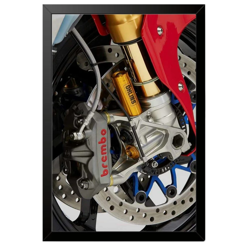 تابلو بکلیت طرح موتور سنگین هوندا HONDA RC213V-S مدل B-po1965 فریم مشکی