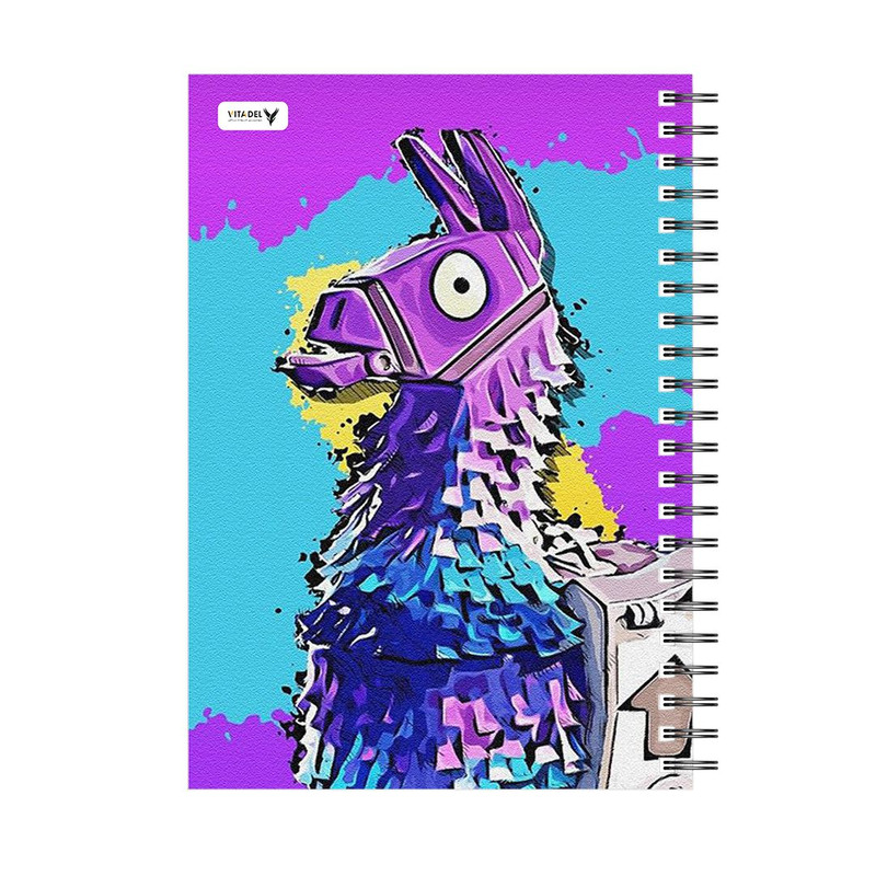 دفتر 120 برگ ویتادل طرح فورتنایت مدل 10