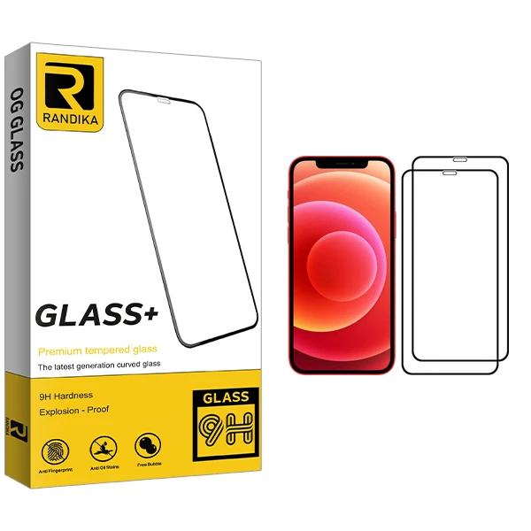 محافظ صفحه نمایش راندیکا مدل GLD مناسب برای گوشی موبایل اپل iPhone 12 بسته دو عددی