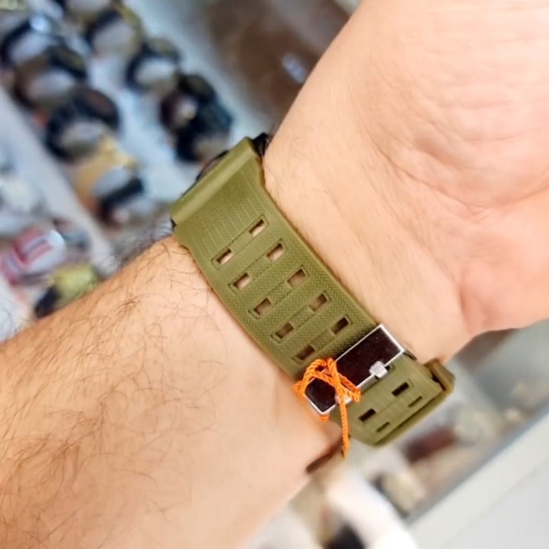 ساعت  مچی عقربه ای پسرانه مدل دو زمانه کد G-SH1