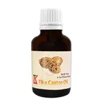 روغن کرچک خالص تیکا 40 میلی‌لیتر با گرانروی بالا، استخراج با دمای پایین، بسته‌بندی شیشه‌ای قطره‌چکانی، مرطوب‌کننده و ضد حساسیت، مناسب مراقبت از پوست و مو، افزایش سلامت و ترمیم پوست