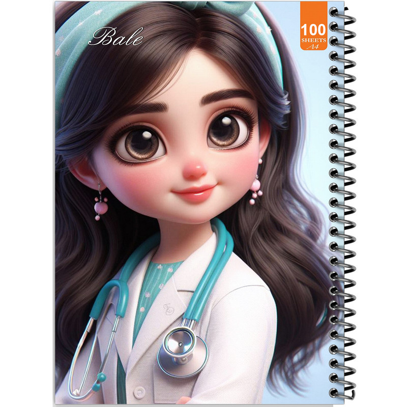 دفتر نقاشی 100 برگ انتشارات بله طرح کودکانه کد TW322