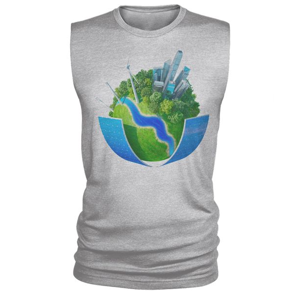 تاپ مردانه مدل کره زمین کد 88 MM