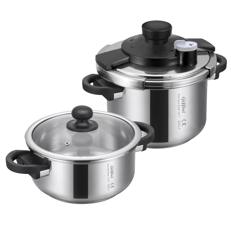 زودپز دوقلو جی فی نی مدل G-03 PLUS گنجایش 6+4 لیتری