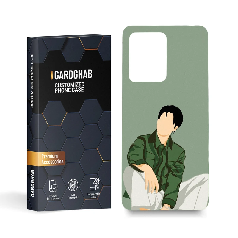  کاور گارد قاب مدل پسرانه مناسب برای گوشی موبایل شیائومی Redmi Note 12 5g