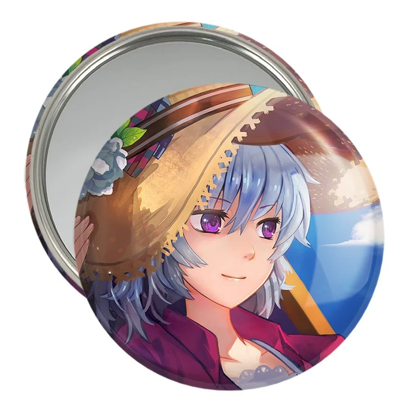 آینه جیبی خندالو مدل یین انیمه تاریک تر از سیاهی Darker Than Black  کد 22565