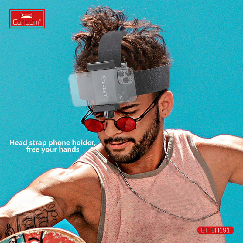 نگهدارنده گوشی موبایل ارلدام مدل HEAD STRAP EH191