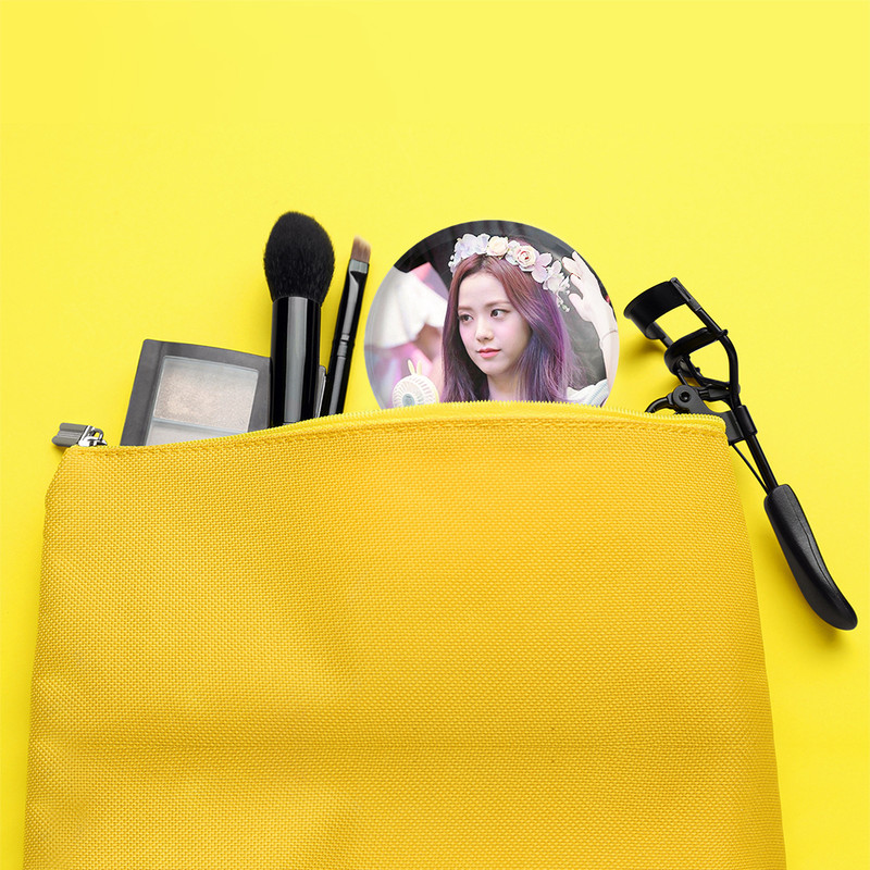 آینه جیبی خندالو مدل جیسو گروه بلک پینک Black Pink  کد 3097