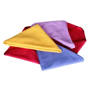 دستمال نظافت خانه و آشپزخانه حوله‌ای، میکروفایبر مدل هلسا 01 بسته 4 عددی