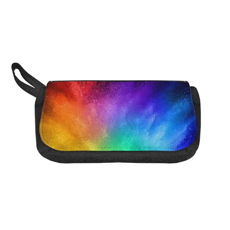 جامدادی زیگ زاگ طرح چند رنگ کد 6585