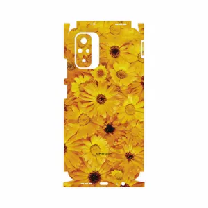 MAHOOT Yellow-Flower-FullSkin Cover Sticker for Xiaomi Redmi Note 10s