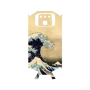 MAHOOT The Great Wave off Kanagawa of Hokusai Cover Sticker for Doogee S70