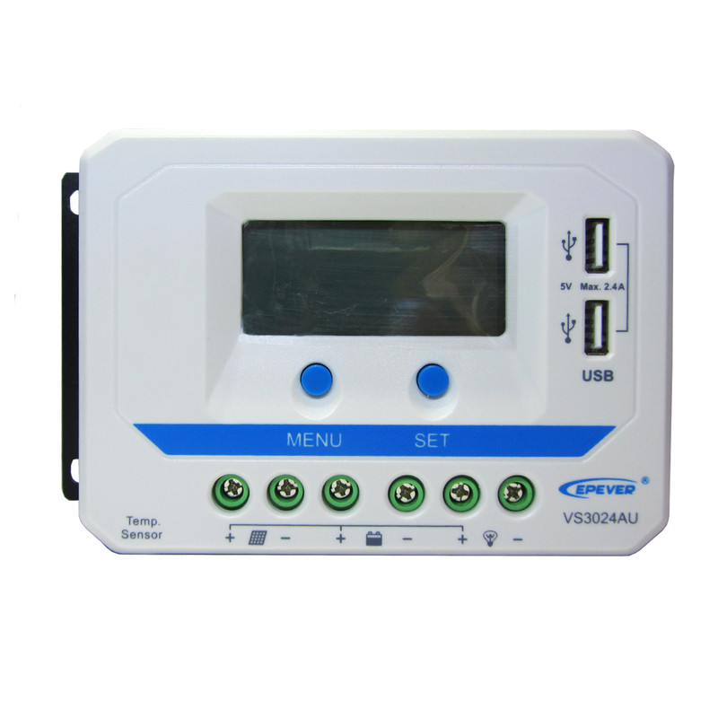 کنترلر شارژرخورشیدی ایپی اور مدل VS302AU