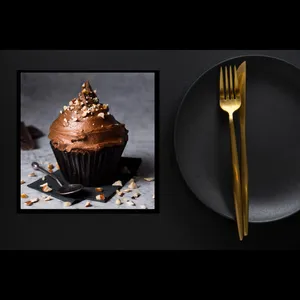 تابلو مدل دکوراتیو طرح cup cake کد 0629