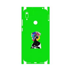 MAHOOT Collage of Women Portrait 3-FullSkin Cover Sticker for Huawei Y6 Prime 2019