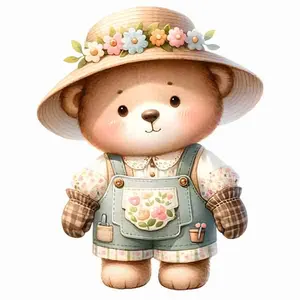 استیکر دیواری کودک راتیانا مدل cute bear