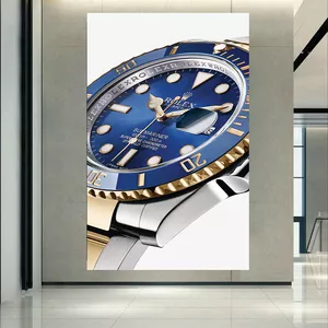 پوستر دیواری طرح ساعت رولکس مدل Rolex submariner کد AR10724