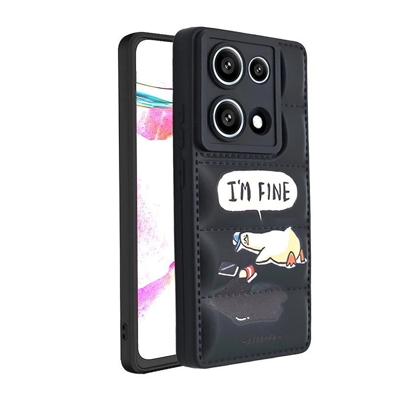 کاور مدل ّFine مناسب برای گوشی موبایل شیائومی Poco M6 Pro 4G / Redmi Note 13 Pro 4G 